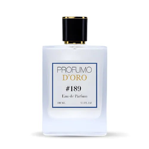 Profumo Doro 189 – edler Flakon mit orientalisch-warmem Eau de Parfum aus Amber, Rose und Oud für Damen und Herren